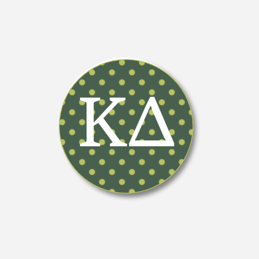 Kappa Delta Dots Button : Large Dots