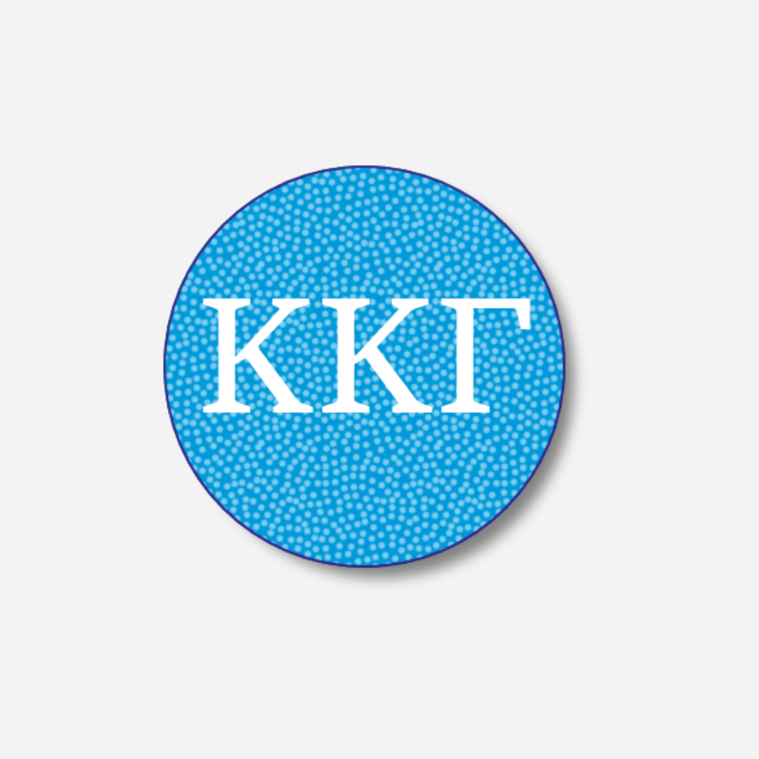 Kappa Kappa Gamma Dots Button: Large Dots