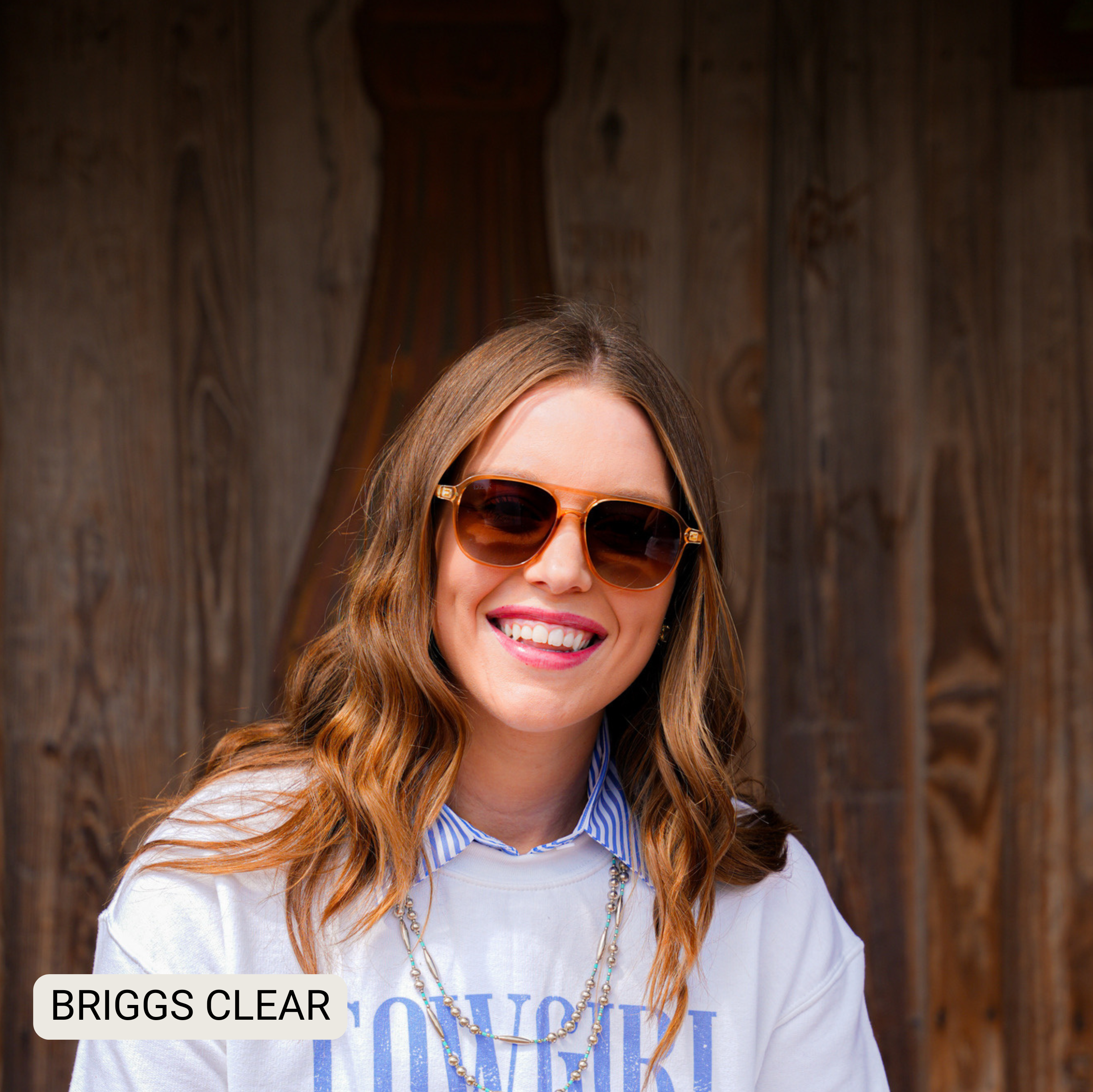 Briggs - Women's Polarized Small/ Medium Aviator