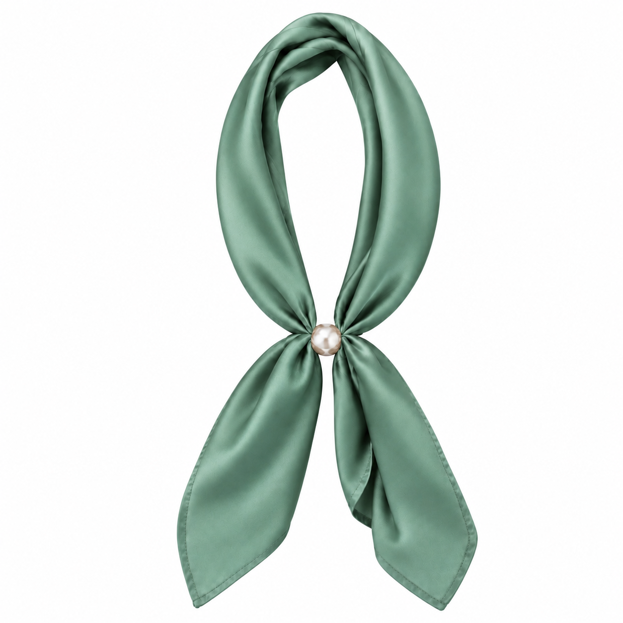 Solid Color Ready To Wear Magnetic Scarf