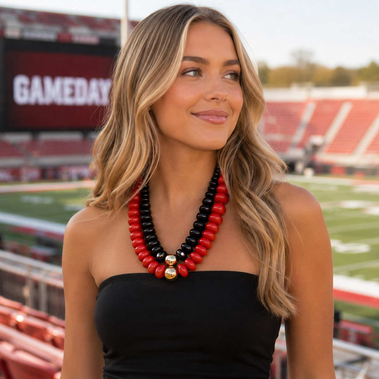 Game Day Candy Beaded Necklaces