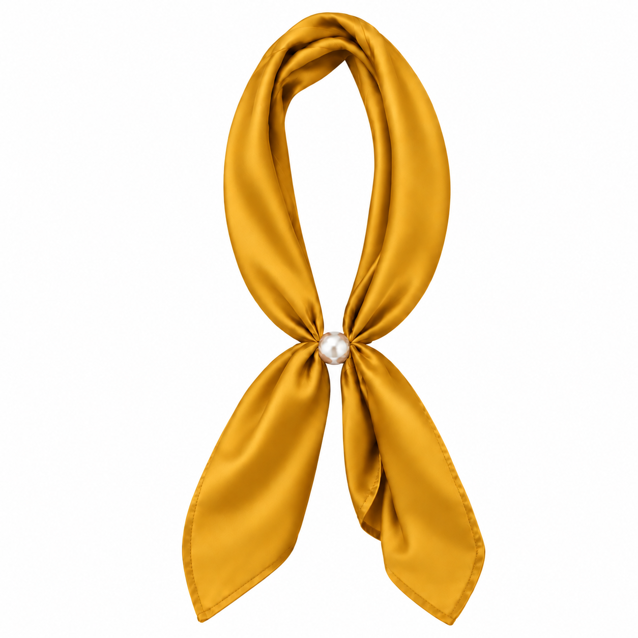 Solid Color Ready To Wear Magnetic Scarf