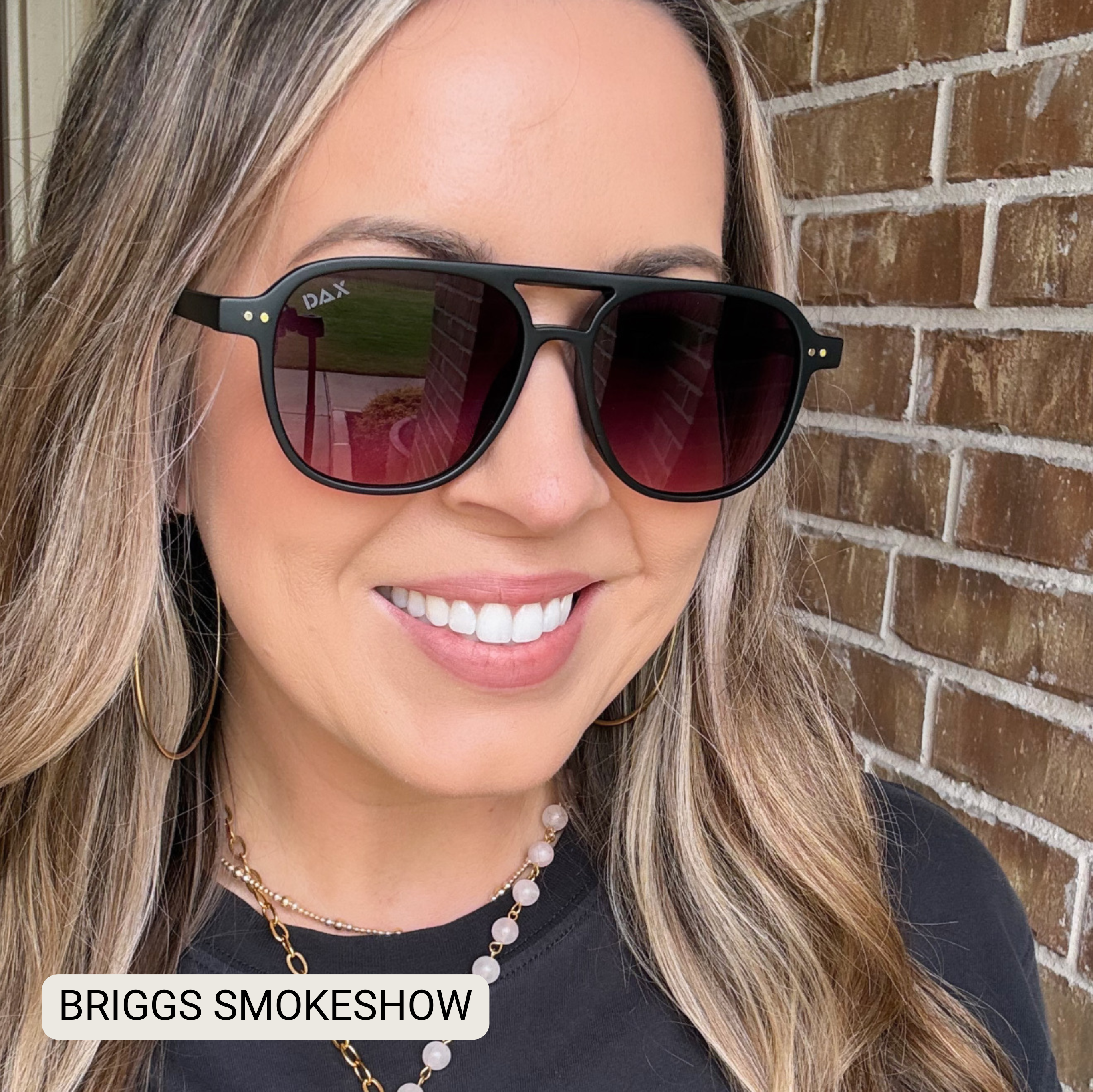 Briggs - Women's Polarized Small/ Medium Aviator