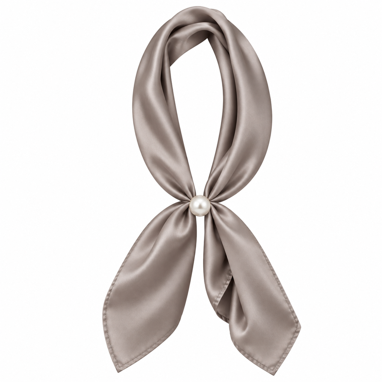 Solid Color Ready To Wear Magnetic Scarf