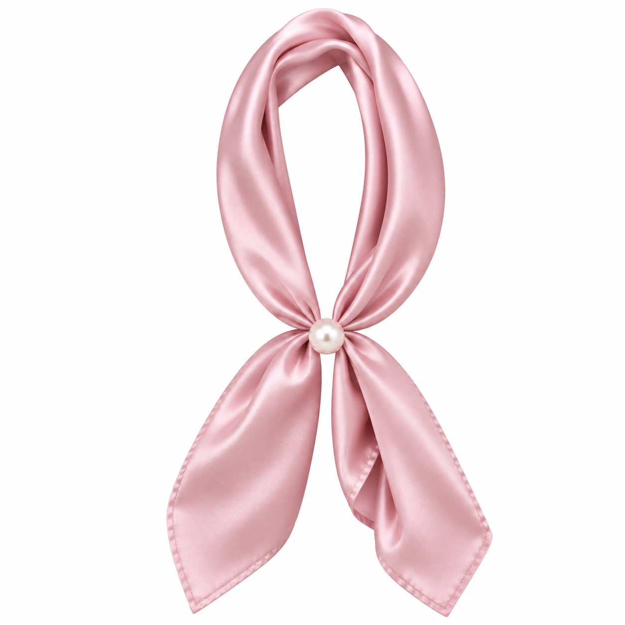 Solid Color Ready To Wear Magnetic Scarf