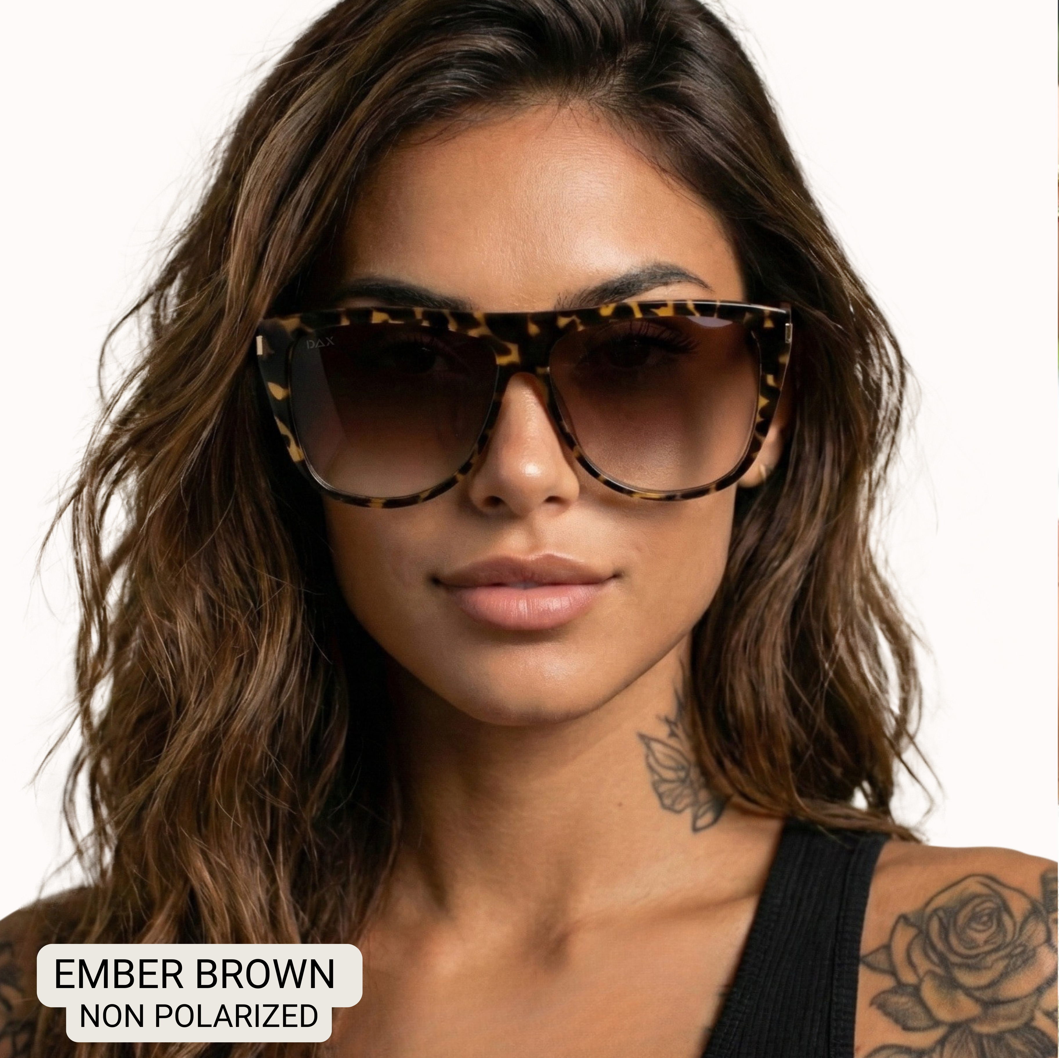Ember - Woman's Oversized Square Sunglasses