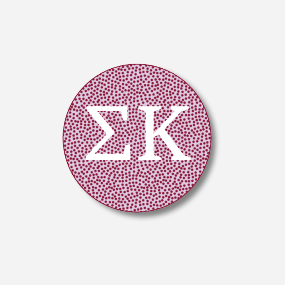 Sigma Kappa Dots Button : Large Dots