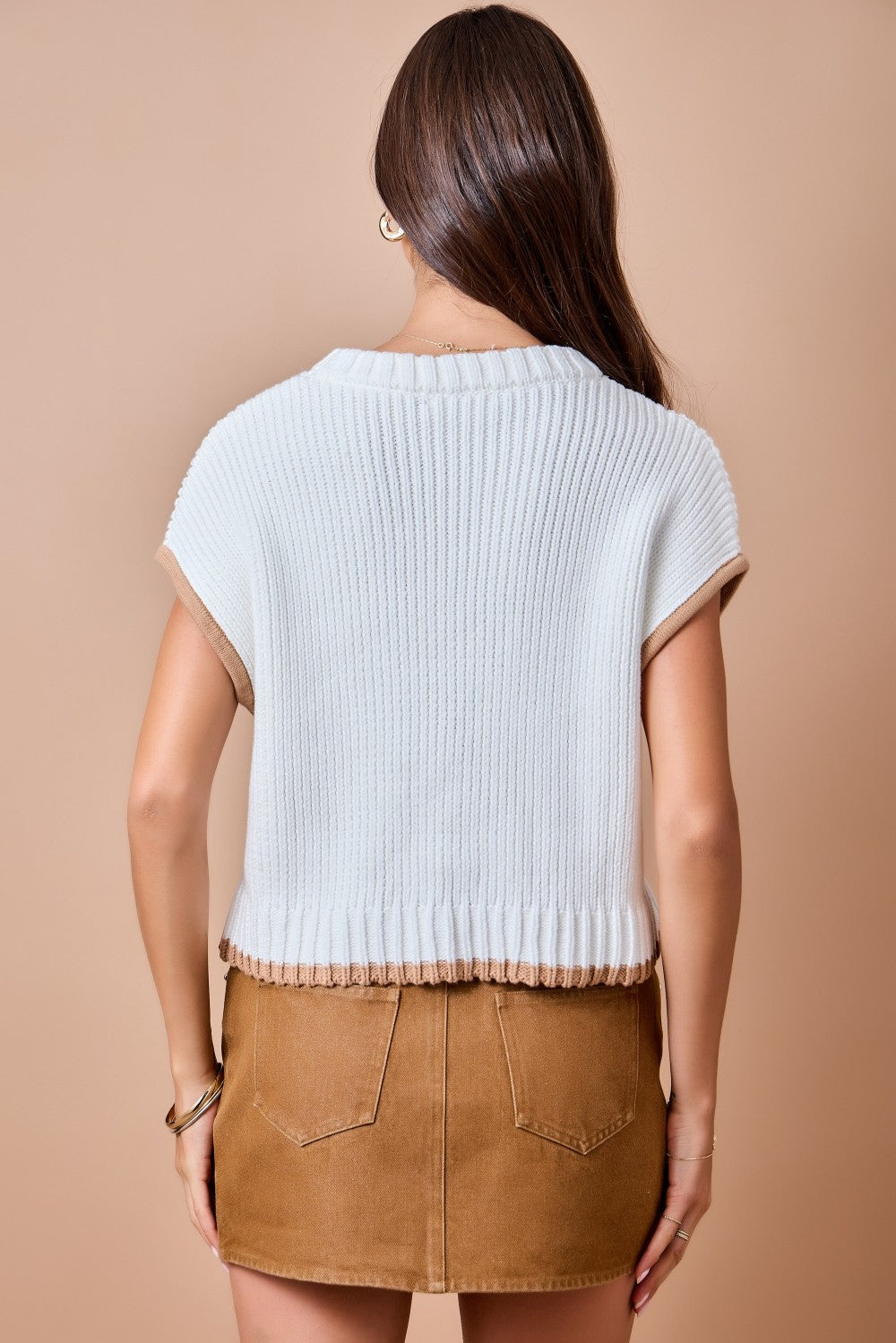 Tiger Face Sweater Vest