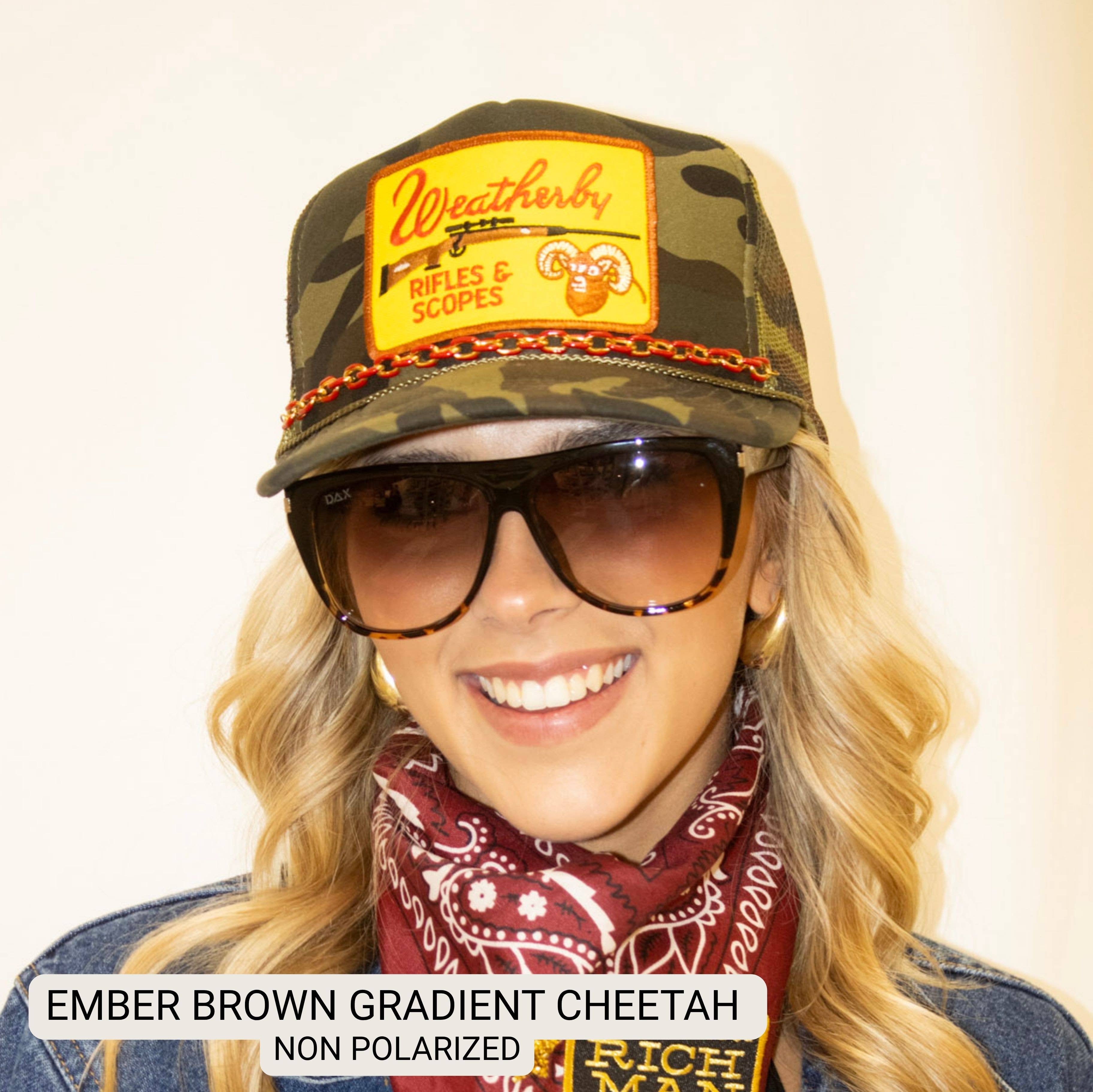 Ember - Woman's Oversized Square Sunglasses