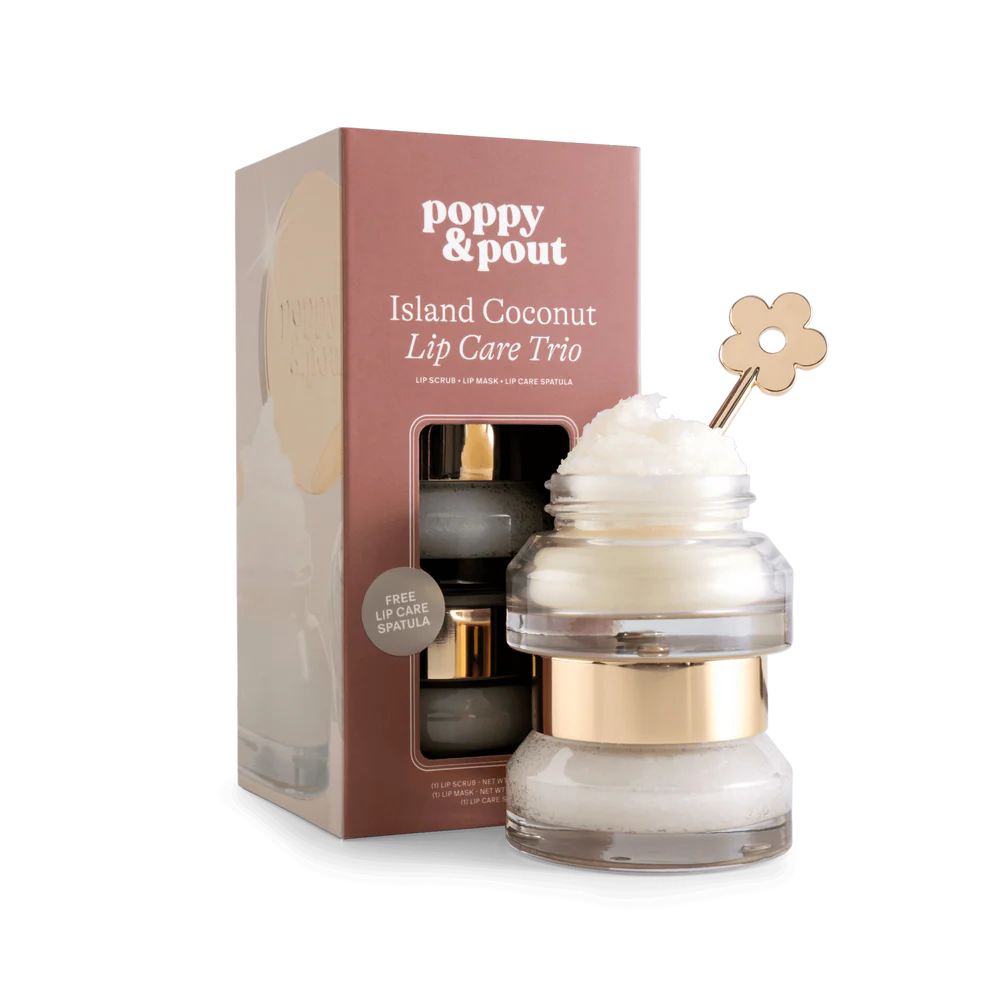 Poppy & Pout Lip Care Trio Gift Set