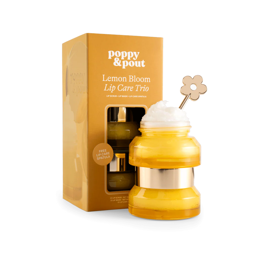 Poppy & Pout Lip Care Trio Gift Set