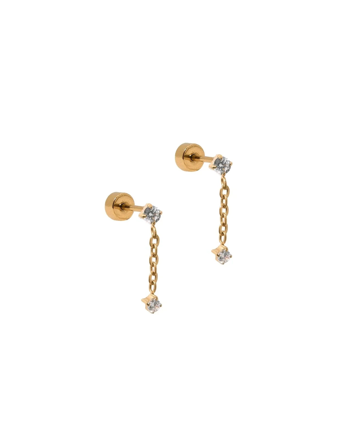 Holland Gold Screwback earrings product photo