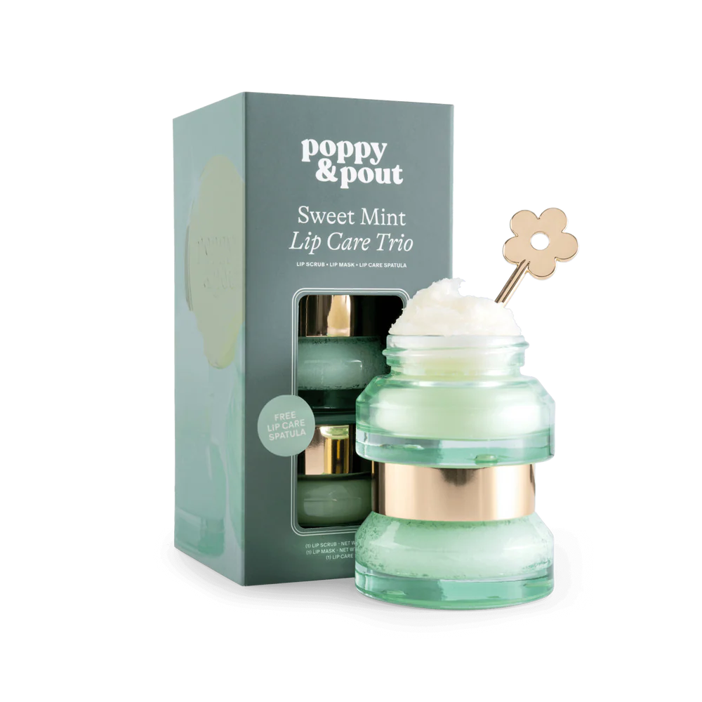Poppy & Pout Lip Care Trio Gift Set