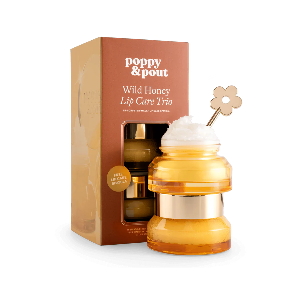 Poppy & Pout Lip Care Trio Gift Set