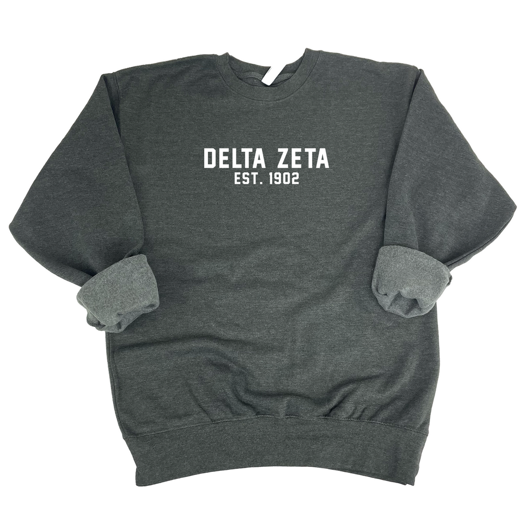 Delta Zeta Est. 1902 Sweatshirt – Go Greek Chic