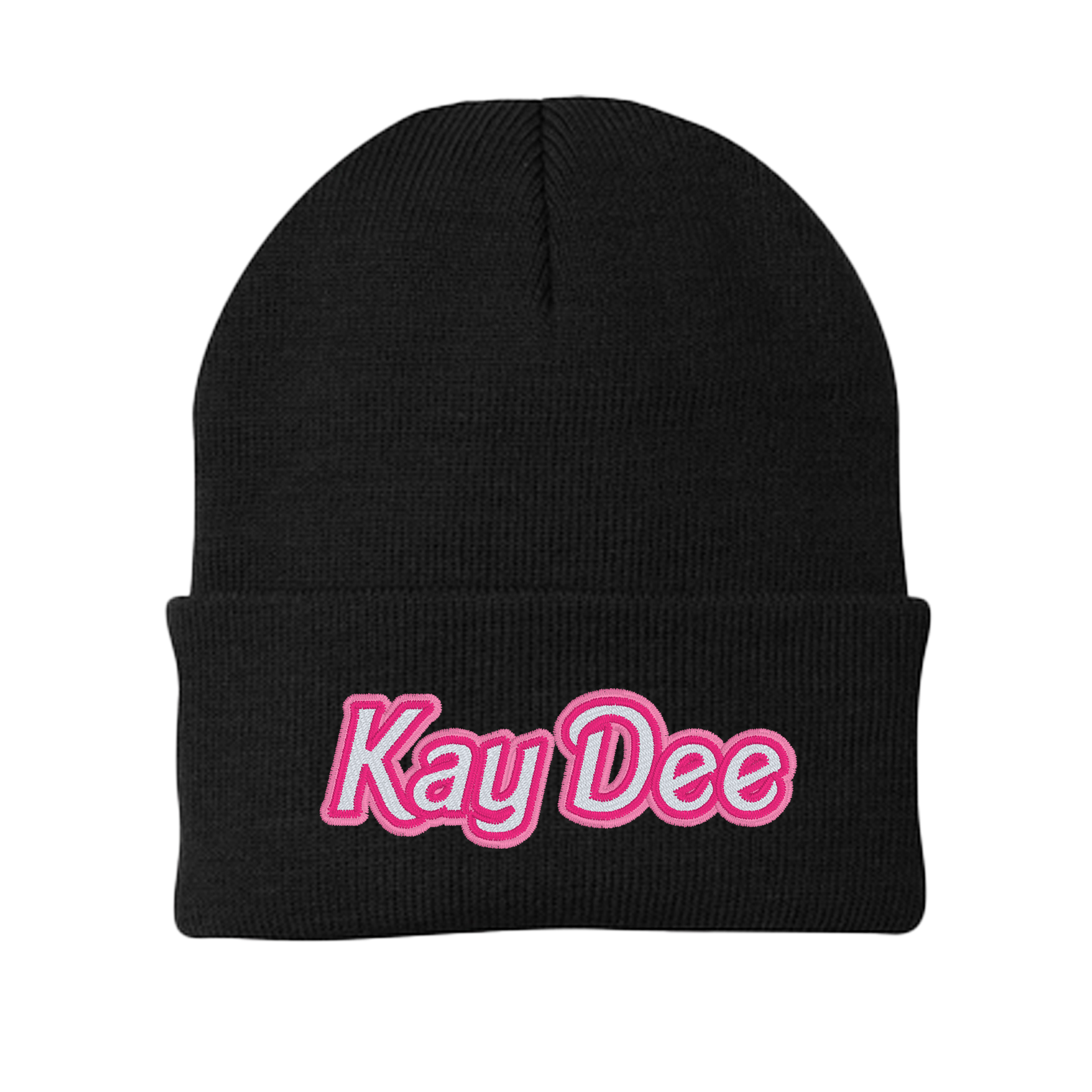 Kappa Delta Embroidered Beanie - Kay Dee Dream House