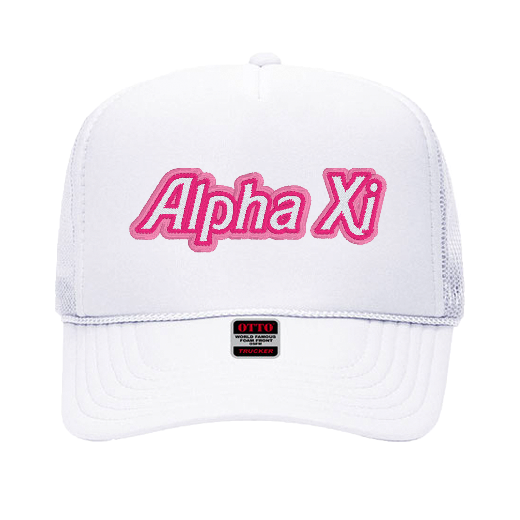Alpha Xi Delta Malibu Trucker Hat - Alpha Xi