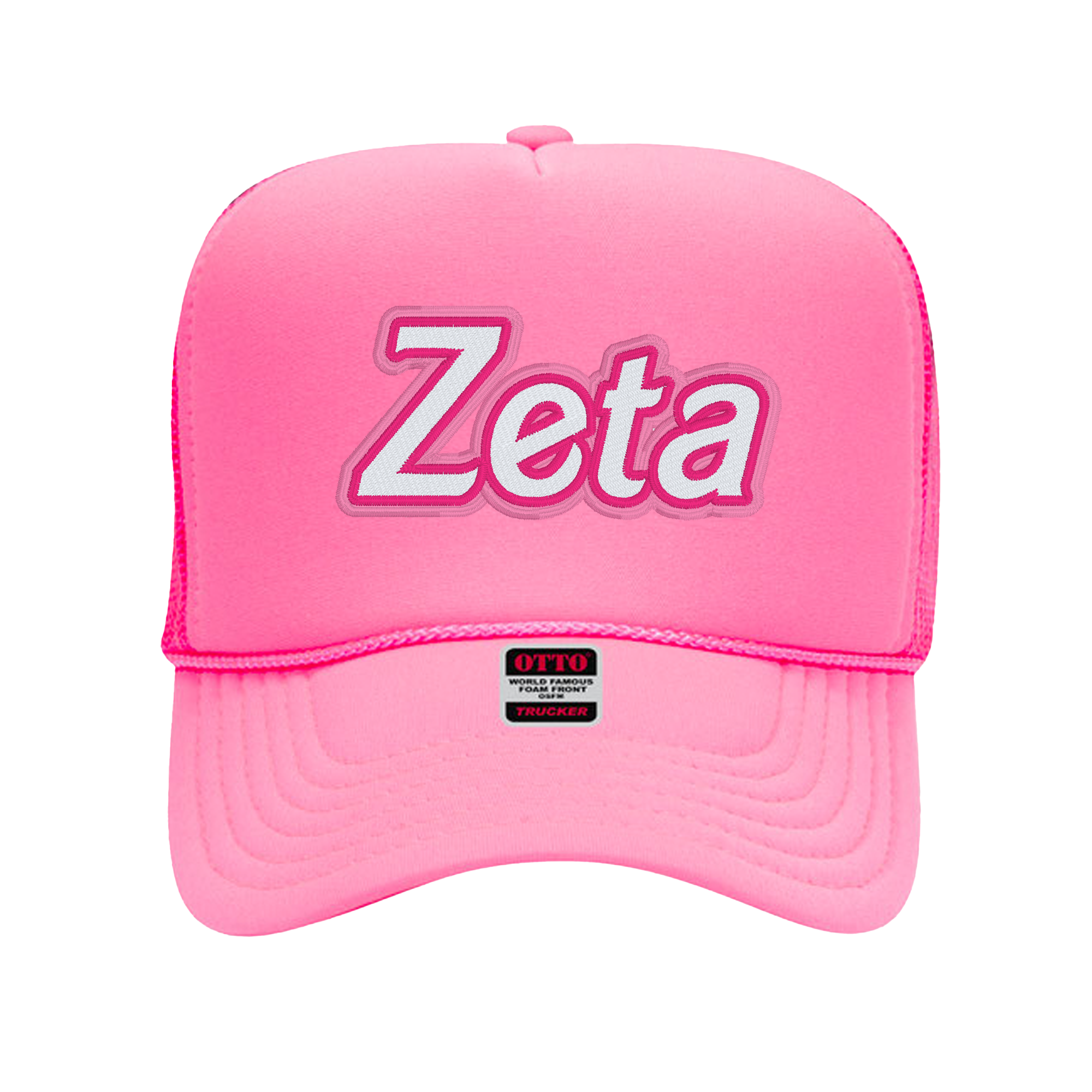 Zeta Tau Alpha Malibu Trucker Hat - Zeta