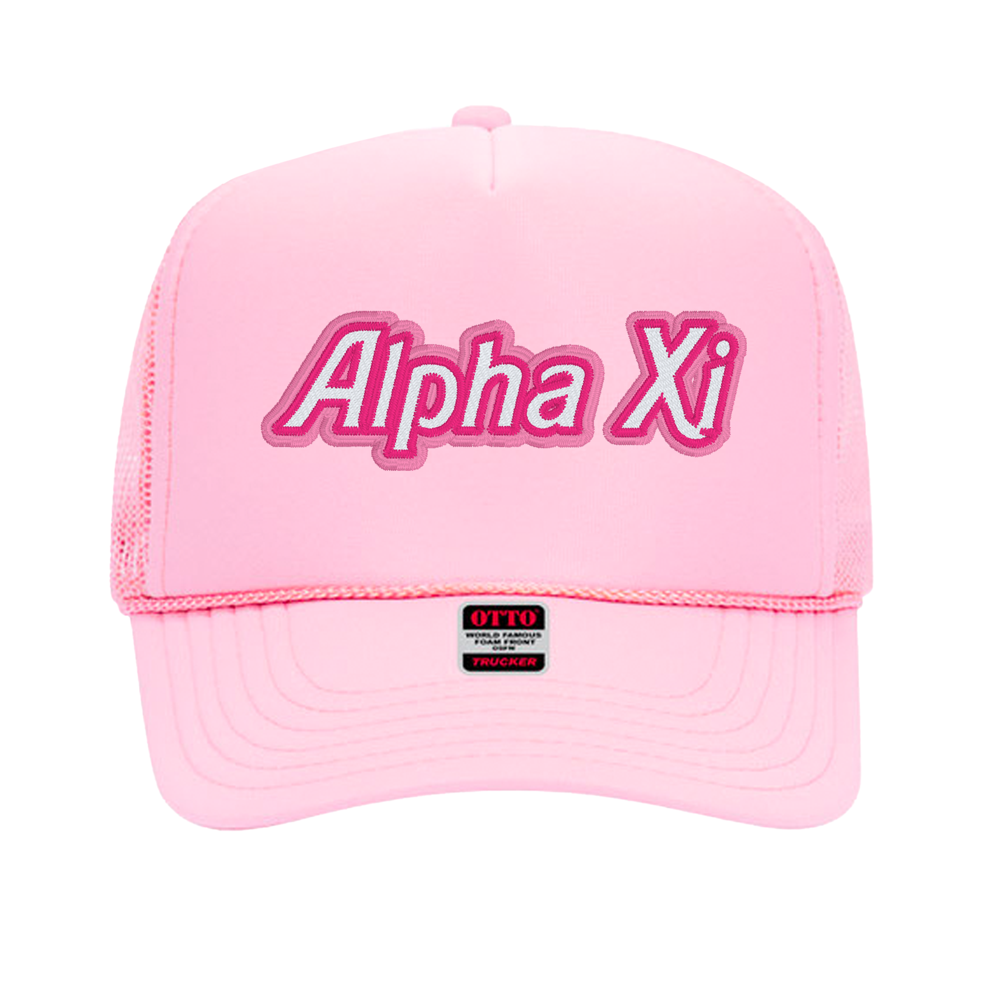 Alpha Xi Delta Malibu Trucker Hat - Alpha Xi