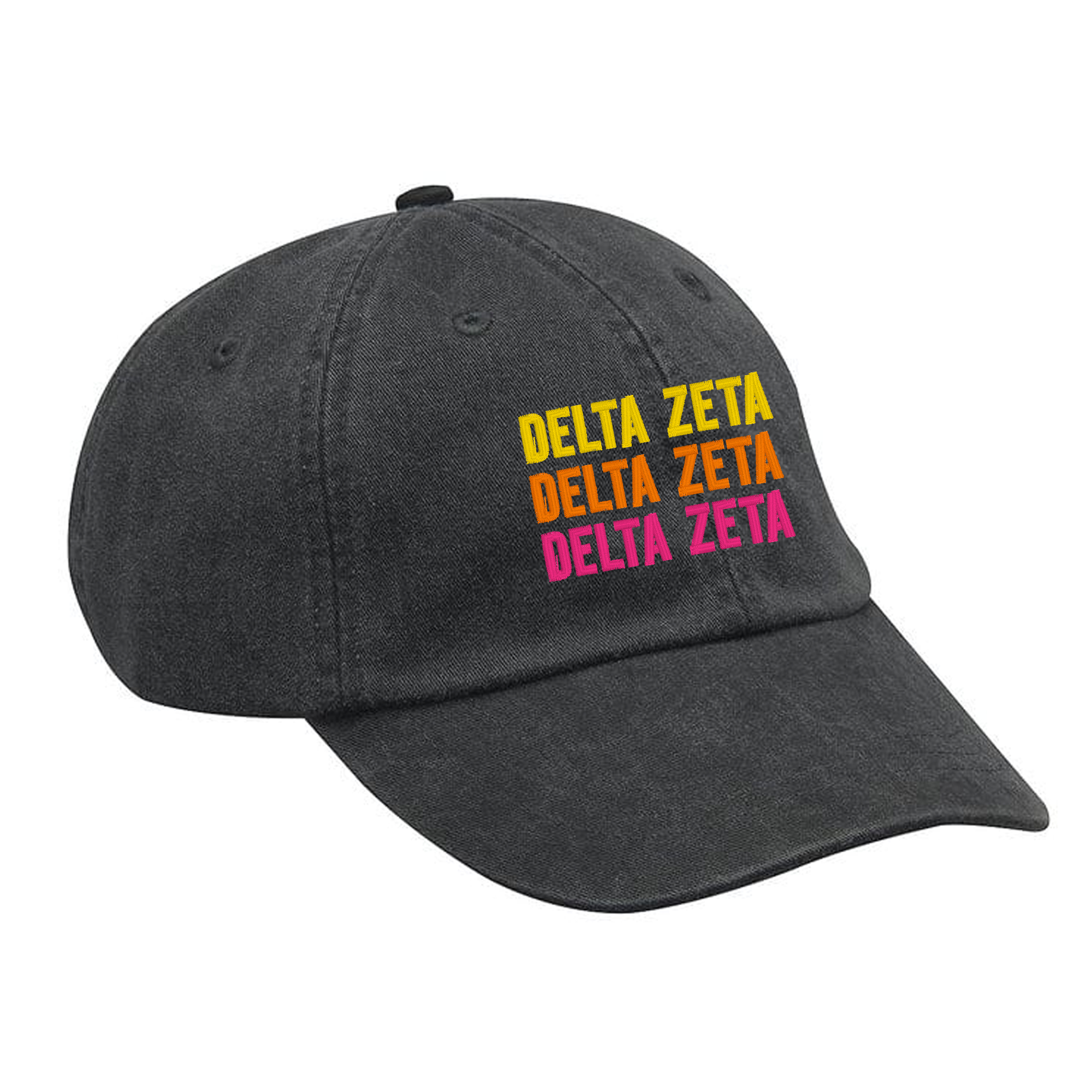 Delta Zeta Sorority Hat - Sunset Gradient - Go Greek Chic