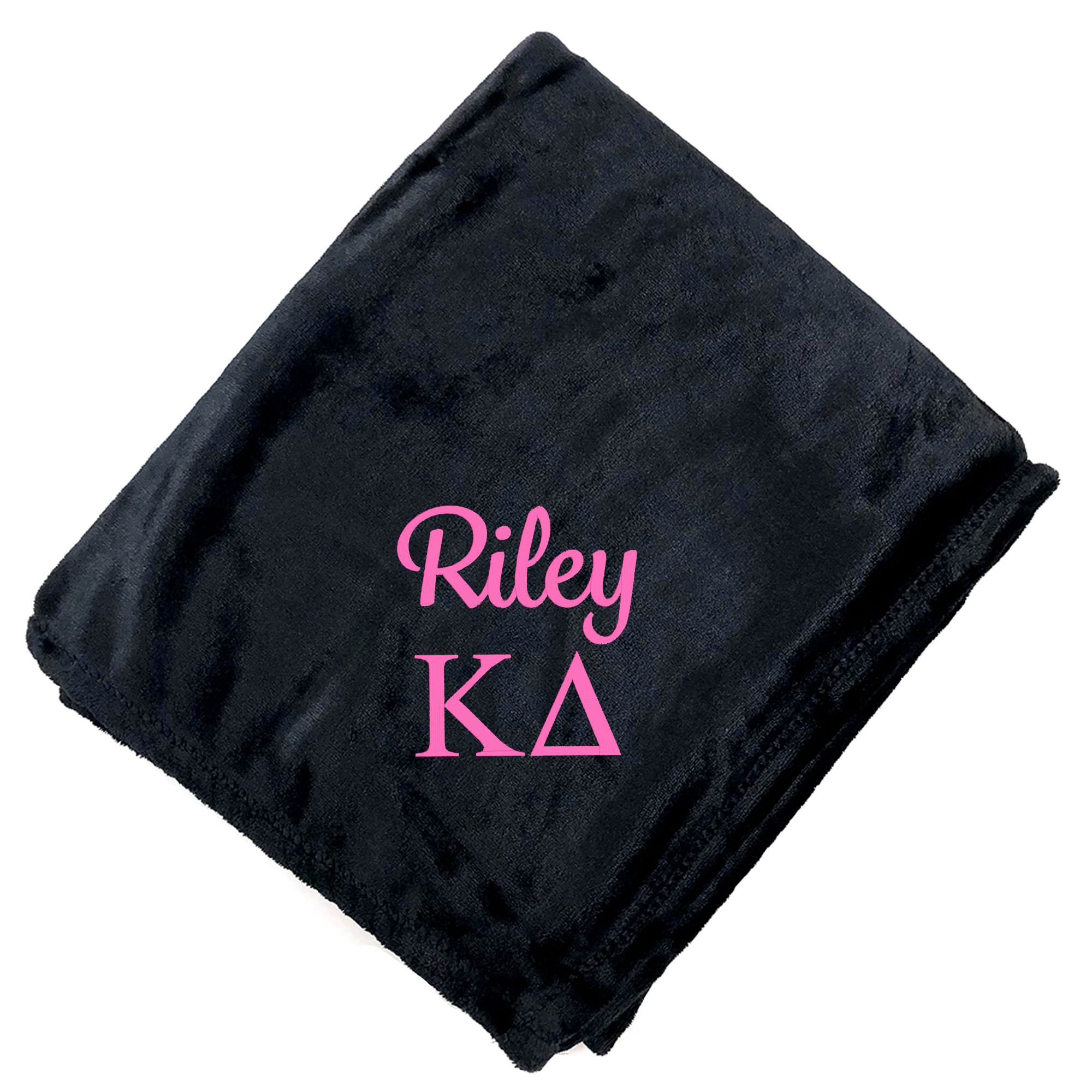 Personalized Kappa Delta Greek Letter Blanket - Go Greek Chic