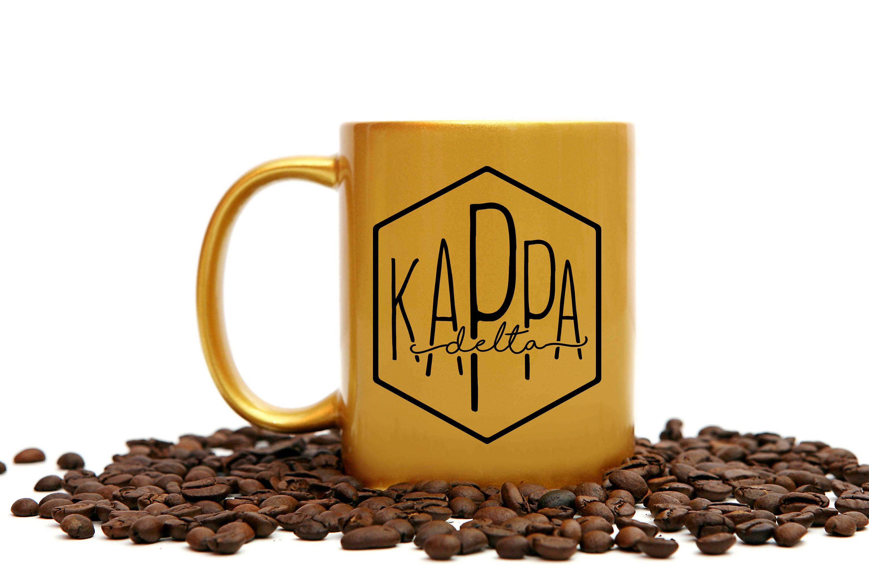 Kappa Delta Gold Coffee Mug - Go Greek Chic