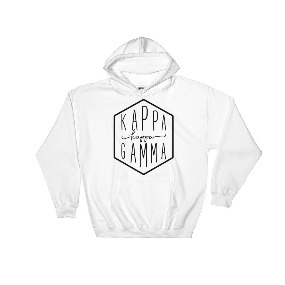 Kappa Kappa Gamma Hexagon Hoodie