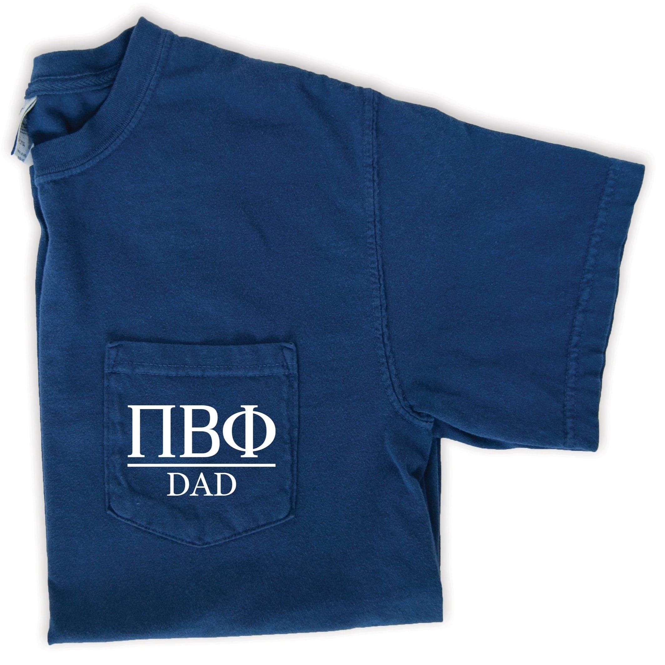 Pi Beta Phi Dad T-Shirt - Navy - Go Greek Chic