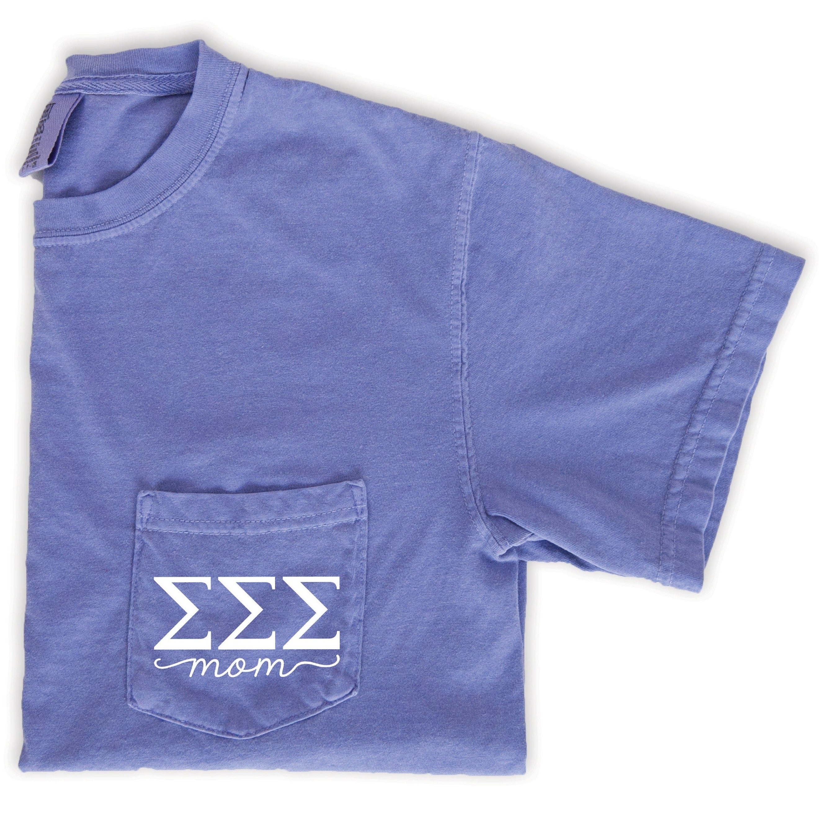 Sigma Sigma Sigma Mom Shirt - Violet - Go Greek Chic