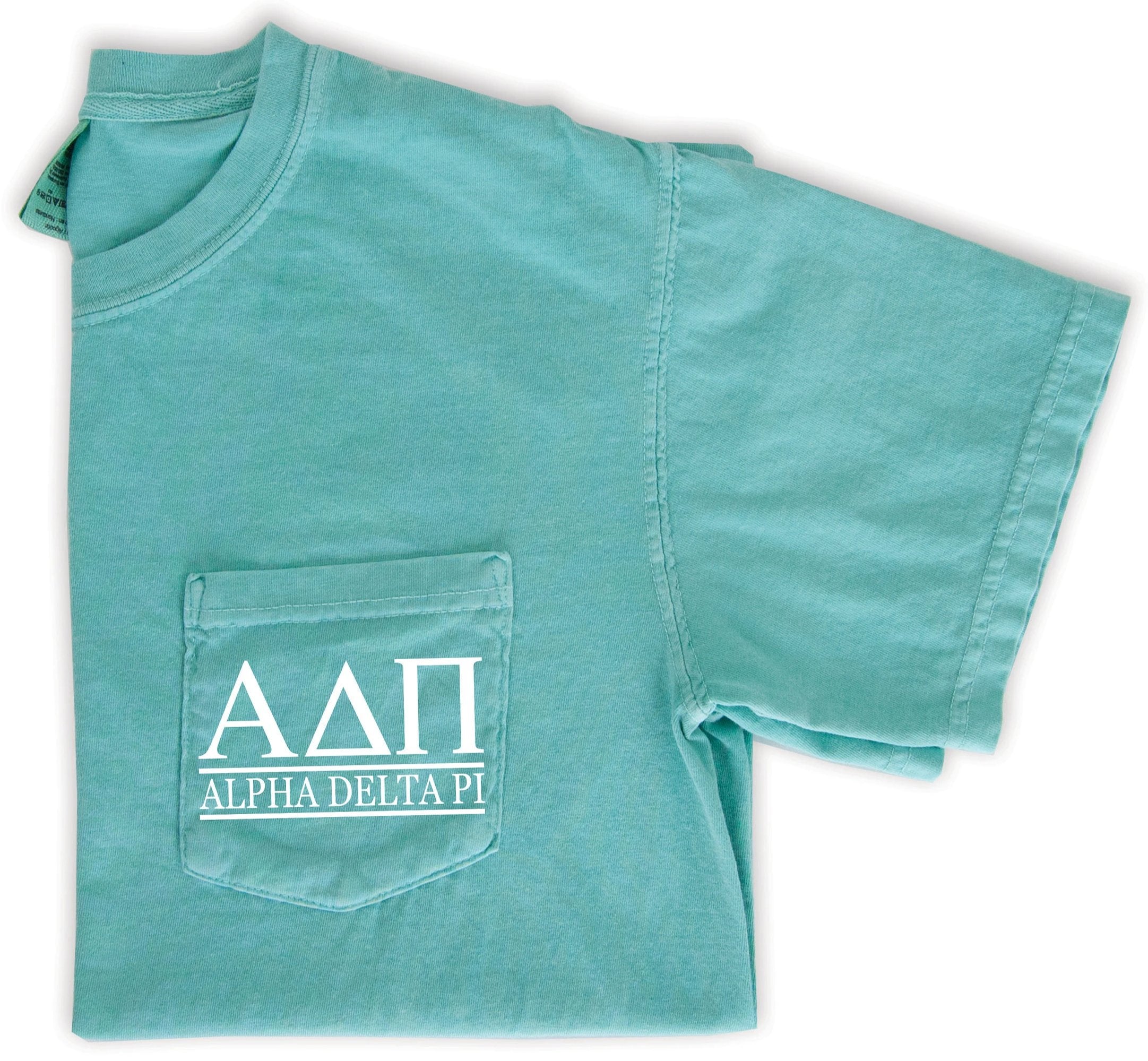 Alpha Delta Pi Block Letters T-Shirt - Go Greek Chic