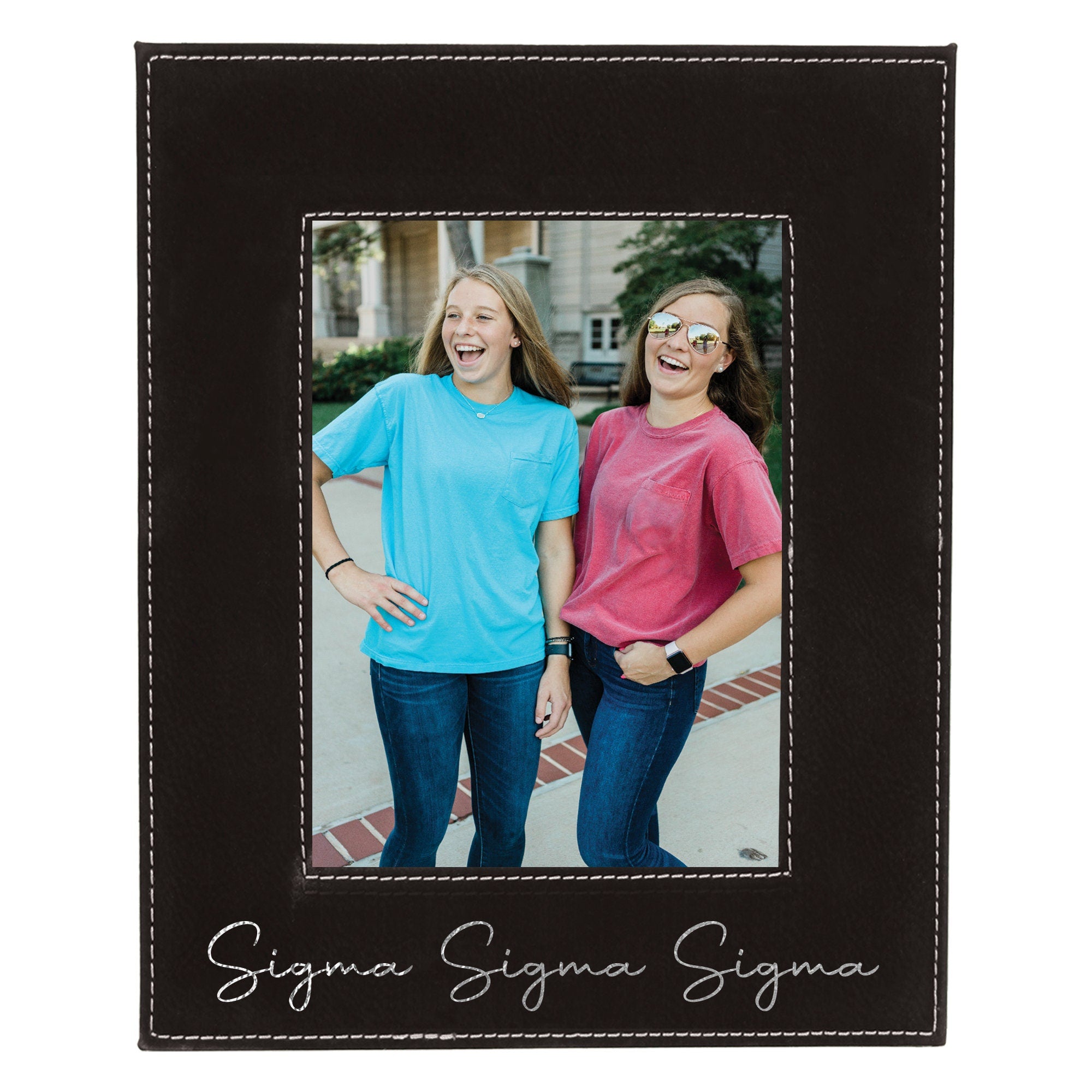 Sigma Sigma Sigma | 5x7 Picture Frame | Sorority Gift - Go Greek Chic