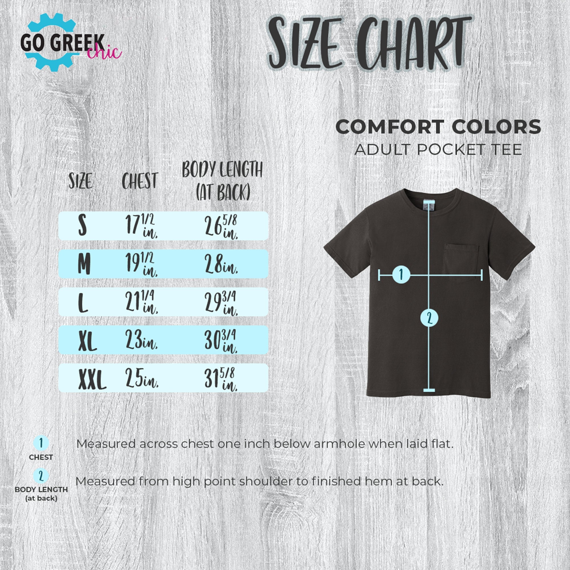 Alpha Chi Omega Heart Pocket T-Shirt - Mint - Go Greek Chic