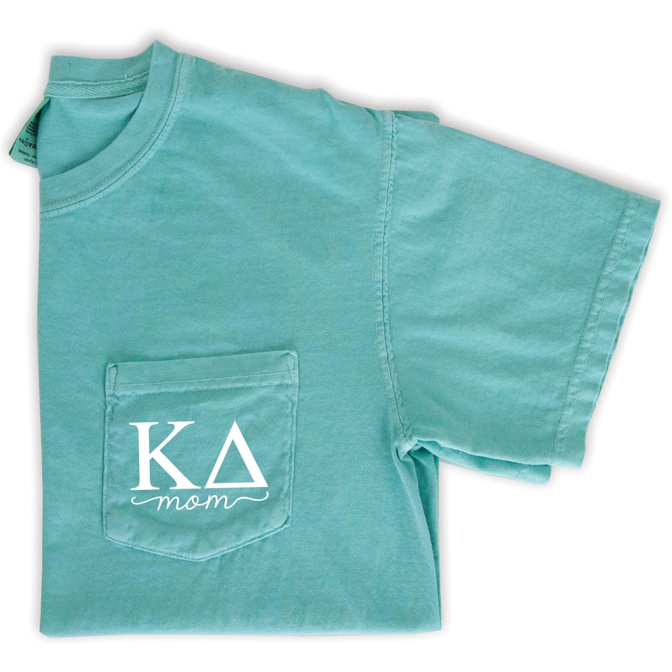 Kappa Delta Mom Shirt - Mint - Go Greek Chic