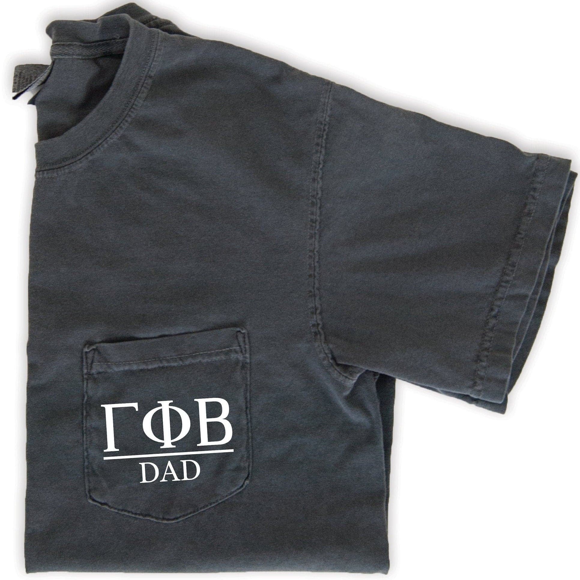 Gamma Phi Beta Dad T-Shirt - Grey - Go Greek Chic