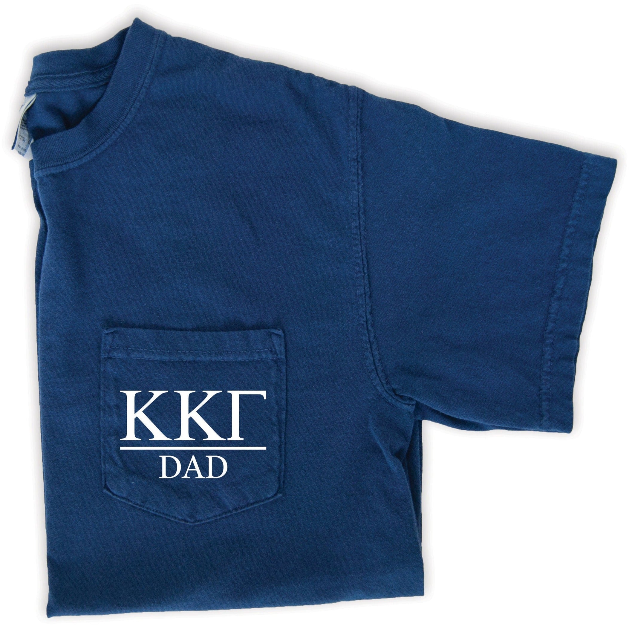 Kappa Kappa Gamma Dad T-Shirt - Navy - Go Greek Chic
