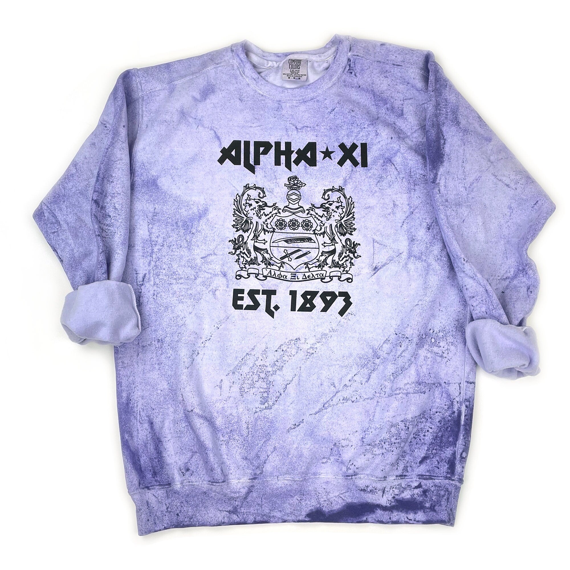 Alpha Xi Delta Vintage Band Sweatshirt - Go Greek Chic