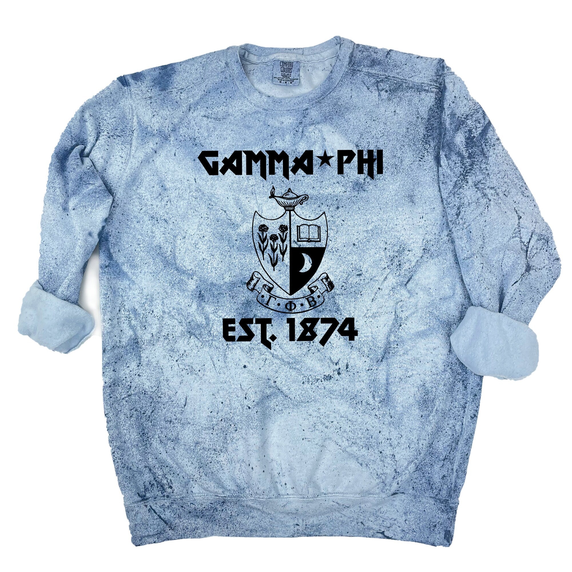 Gamma Phi Beta Vintage Band Sweatshirt - Go Greek Chic