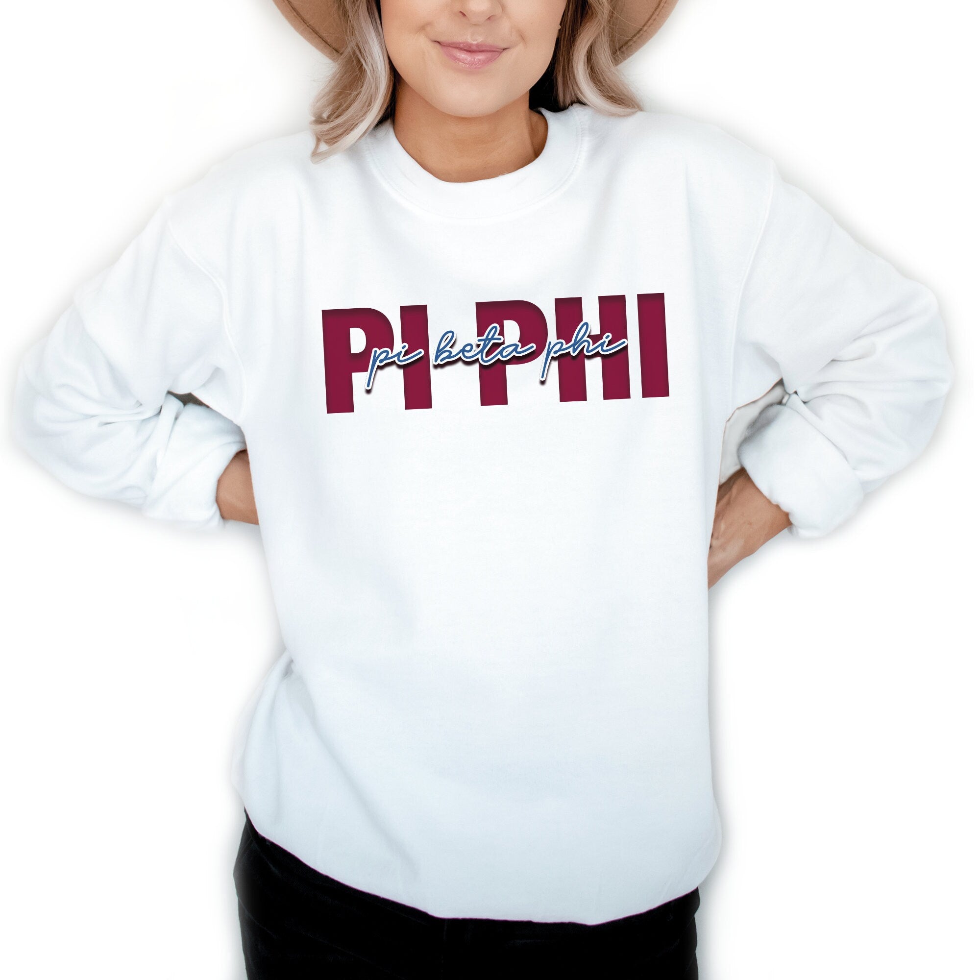 Pi Beta Phi Signature Sweatshirt - Go Greek Chic