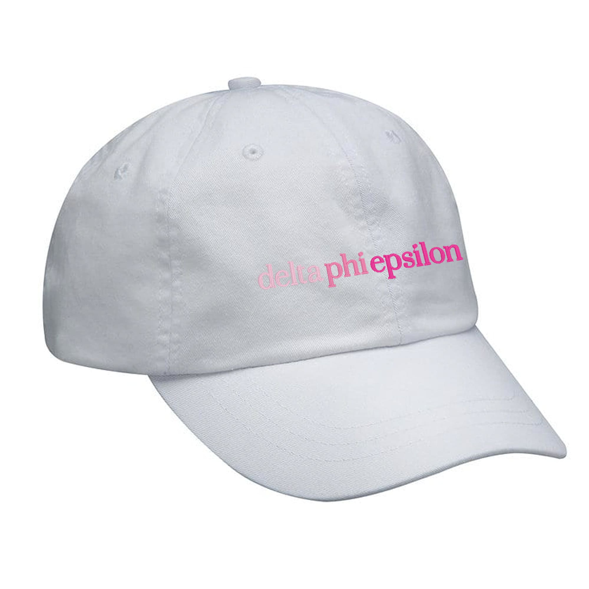 Delta Phi Epsilon Hat - Pink Gradient - Go Greek Chic